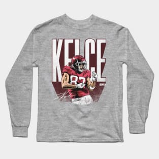 Travis Kelce Kansas City Dance Bold Long Sleeve T-Shirt